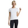 Tee-shirt publicitaire blanc coupe femme REGENT