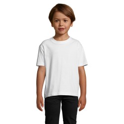 Tee-shirt publicitaire enfant  - blanc. "IMPERIAL KIDS"