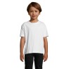 Tee-shirt publicitaire enfant  - blanc. "IMPERIAL KIDS"