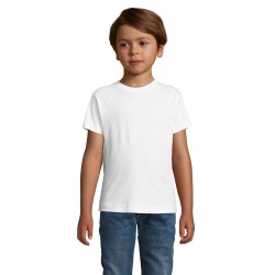 Tee-shirt publicitaire enfant  "REGENT FIT KID"- blanc