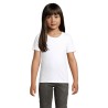 Tee-shirt publicitaire enfant en coton bio - coloris : blanc. "PIONEER