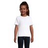 Tee-shirt publicitaire fille - coloris blanc. "CHERRY"