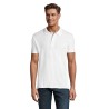 Polo publicitaire homme  - coloris : blanc. "PERFECT"