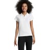 Polo publicitaire femme "PRESCOTT" -  Coloris : blanc