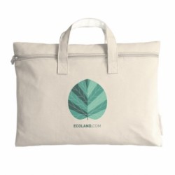 Sacoche publicitaire en coton bio BIOBIZ