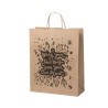 Sac en papier publicitaire grand format vertical "NAUSAKA"