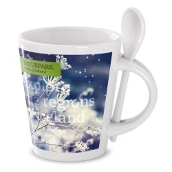 Mug avec cuillère spécial sublimation SUBLIMKONIK