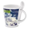 Mug avec cuillère spécial sublimation SUBLIMKONIK