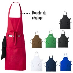 Tablier de cuisine publicitaire avec boucle de réglage "KONNER"