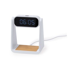 Horloge publicitaire  avec chargeur et lampe LED DARRET