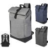 HOSS - Sac à dos roll up (fermeture enroulée) pour ordinateur 15,6" coloris chinés