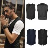 NEOBLU MAX MEN - Gilet de costume avec patte de serrage au dos et 5 boutons devant