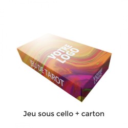 Jeu de tarot de 79 cartes personnalisables sur 1 face