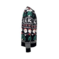 Pull de Noël avec lumières  personnalisable "SHAMIS"