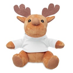 Renne en peluche personnalisable - EUGENE