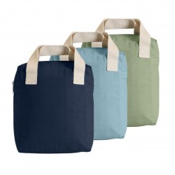 Sac lunch bag isotherme personnalisable en coton biologique "LUNCHY"