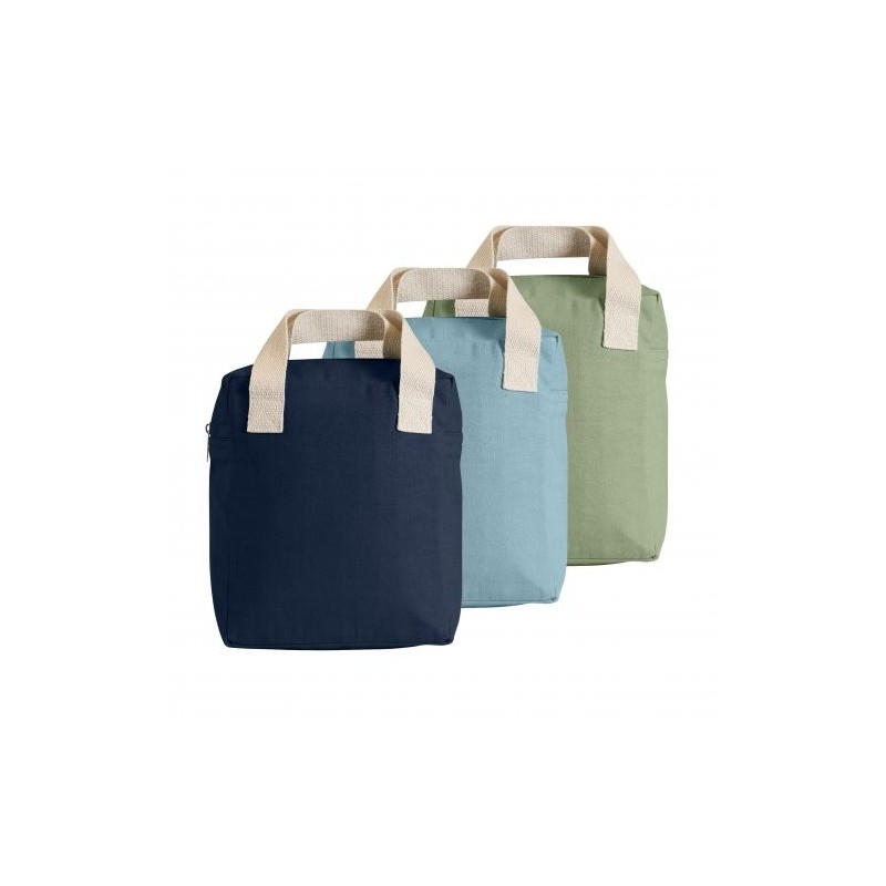 Sac lunch bag isotherme personnalisable en coton biologique "LUNCHY"