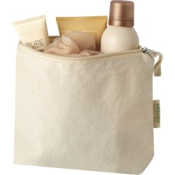 Trousse de toilette en coton biologique naturel "ORISSA"