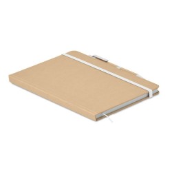 Carnet publicitaire A5 avec stylo bille "CARATIL"