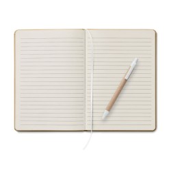 Carnet publicitaire A5 avec stylo bille "CARATIL"