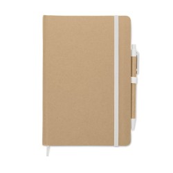 Carnet publicitaire A5 avec stylo bille "CARATIL"