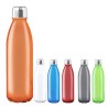 SUNSOX - Bouteille en verre teinté de 65 cl avec bouchon anti-fuite en inox