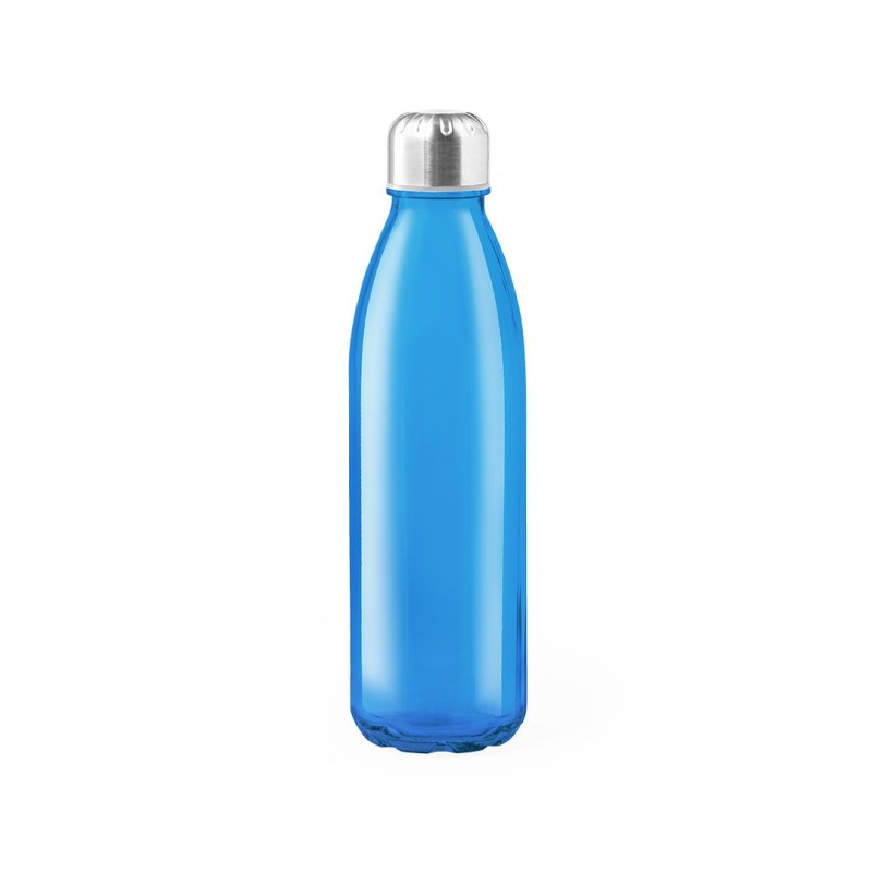 Bouteille publicitaire en verre teinté de 65 cl - "SUNSOX"