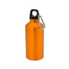 Bidon publicitaire de 44 cl en aluminium avec mousqueton "MENTO"