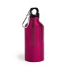 Bidon publicitaire de 44 cl en aluminium avec mousqueton "MENTO"