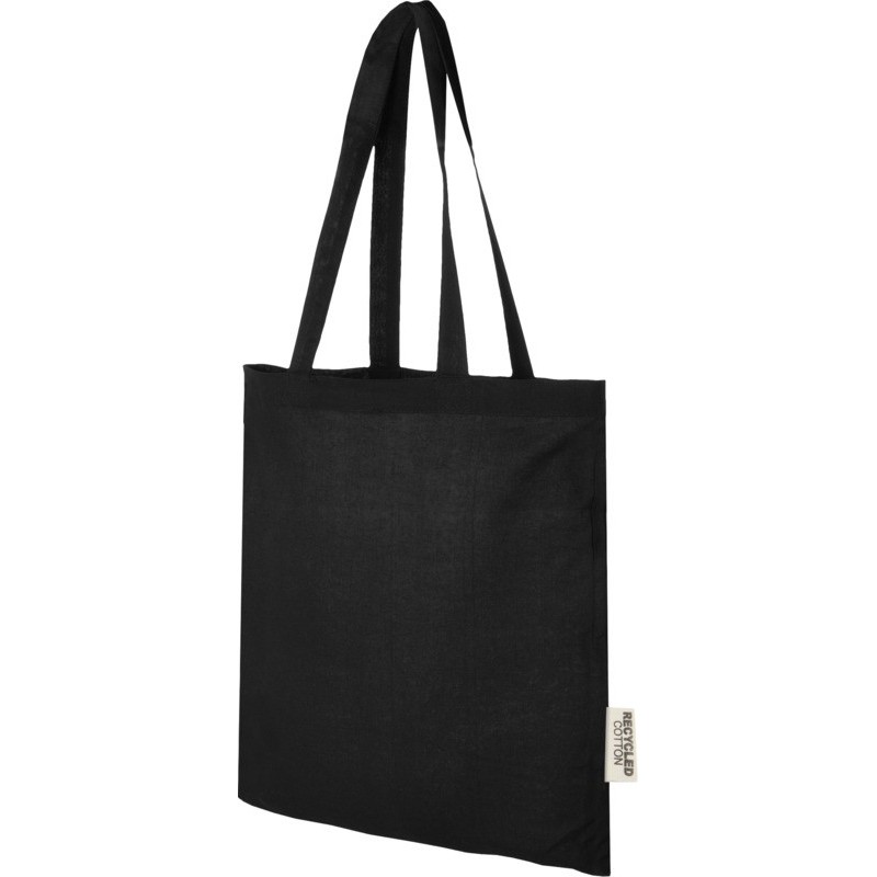 Sac shopping publicitaire 7 litres en coton recyclé MADRAS