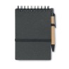 Carnet de notes publicitaire A6 recyclé avec stylo "NOTIE"