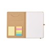 Carnet A5 publicitaire avec bloc de notes autocollantes "STICKNOTE"