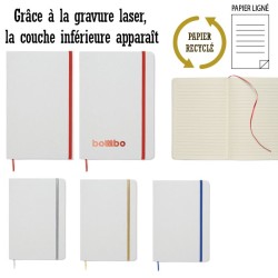 Carnet de notes publicitaire A5 couverture briques de lait "ROUTE"