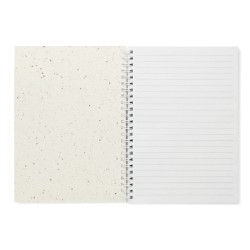 Carnet publicitaire A5 avec couverture papier semence SEED RING