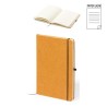 Carnet publicitaire A5 avec couverture en cuir recyclé "TEFAN"