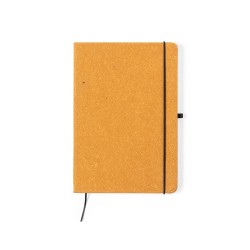 Carnet publicitaire A5 avec couverture en cuir recyclé "TEFAN"