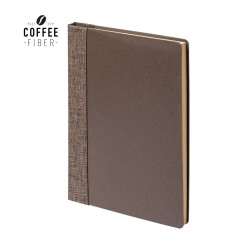 Carnet de notes publicitaire A5 couverture fibres de café  "LANDO"