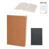 Carnet publicitaire A5 en cuir recyclé "ATREX"