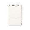 Bloc-notes publicitaire A6 couverture en briques de lait "HEWOR"