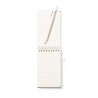 Bloc-notes publicitaire A6 couverture en briques de lait "HEWOR"