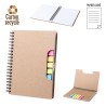 Carnet de notes publicitaire avec mini feuillets adhésifs "TIBLAN"