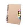 Carnet de notes publicitaire avec mini feuillets adhésifs "TIBLAN"