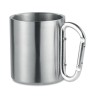 Mug publicitaire 22 cl double paroi avec poignée mousqueton "TRUMBO"