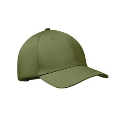 Casquette baseball publicitaire 6 pans en coton sergé "BAHAMAS"