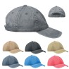 Casquette publicitaire 6 panneaux en coton lavé "BEAU"