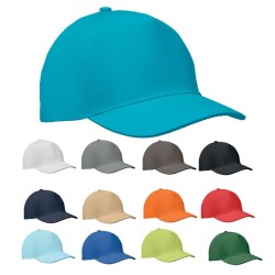 Casquette baseball publicitaire 5 pans "SUNNY"