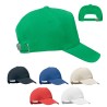 Casquette baseball personnalisable en coton biologique "BICCA CAP"