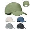 Casquette baseball publicitaire 5 pans en chanvre "NAIMA CAP"
