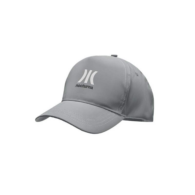 Casquette publicitaire réfléchissante 5 pans "RAYS"