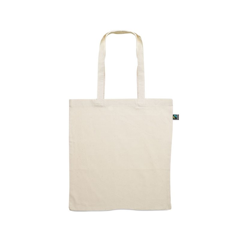 Sac shopping publicitaire coton écru issu du commerce équitable OSOLE Sac shopping publicitaire coton écru issu du commerce équitable OSOLE